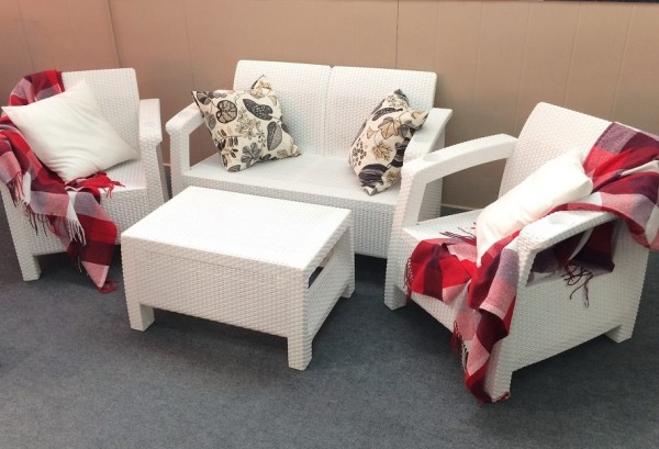 Комплект Yalta Terrace Set белый купить в Балабаново