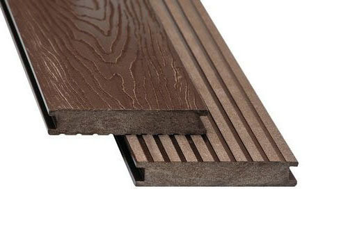 Террасная доска из ДПК ECODECKING Premium Коричневый купить в Балабаново