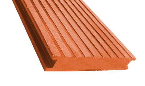 Террасная доска из ДПК ECODECKING Premium Терракот купить в Балабаново