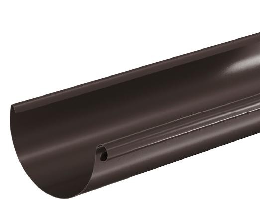 Водосток Aquasistem, система 125x90 - Водосточный желоб 3.00м RR 32 Тёмно Коричневый купить в Балабаново