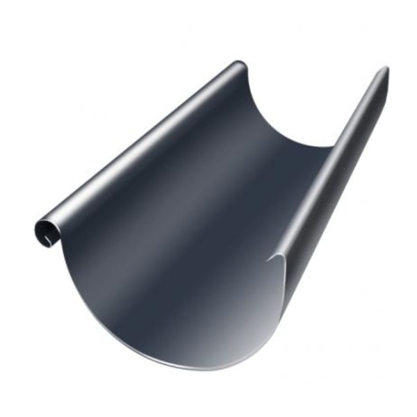 Водосток Grand Line 125x90 – Желоб 3м RAL 7024 купить в Балабаново
