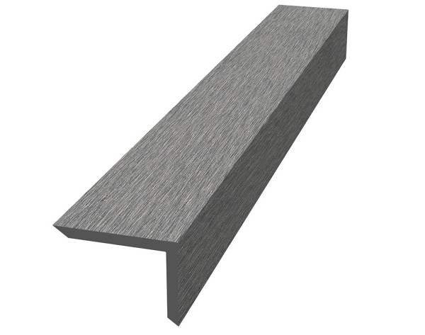 Уголок ДПК для террасной доски NauticPrime, 60x40x2900мм Тёмно-серый купить в Балабаново