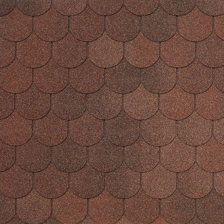 Гибкая черепица Tegola ASSISI terracotta 420 купить в Балабаново