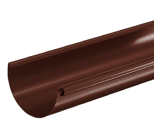 Водосток Aquasistem, система 125x90 - Водосточный желоб 3.00м RAL 8017 Коричневый купить в Балабаново