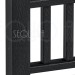 Комплект крышка/юбка для столба SEQUOIA BLACK купить в Балабаново