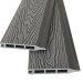 Заборная панель шип-паз EasyDecking Wood-Х 146х20 Серый купить в Балабаново