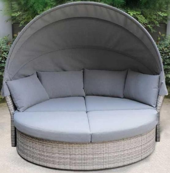 Диван-Трансформер AFINA плетеный из иск. ротанга AFM-325G Grey купить в Балабаново