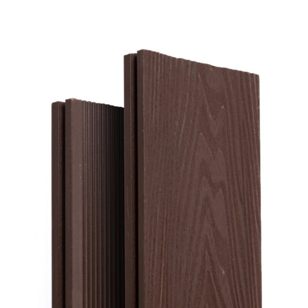 Террасная доска Ecodecking Экстра 3D полнотелая Венге купить в Балабаново