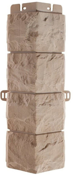 Фасадная панель Наружный угол фагот (талдомский), 0,45 х 0,13м (н) купить в Балабаново
