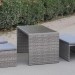 Диван-Трансформер AFINA плетеный из иск. ротанга S330G-W78 Grey купить в Балабаново