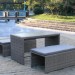 Диван-Трансформер AFINA плетеный из иск. ротанга S330G-W78 Grey купить в Балабаново
