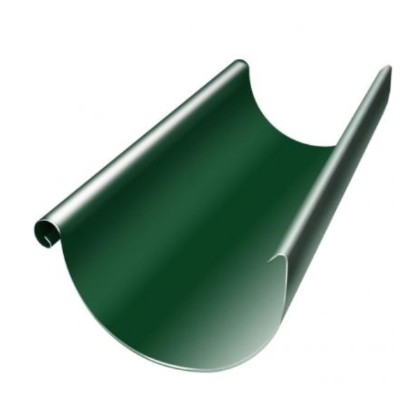 Водосток Grand Line 125x90 – Желоб 3м RAL 6005 купить в Балабаново
