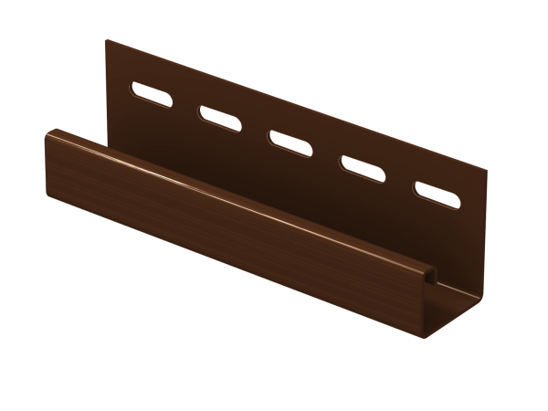 J-планка Ю-пласт Классика коричневая купить в Балабаново