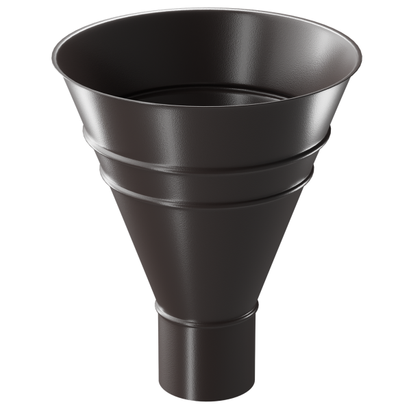 Воронка водосборная Döcke STAL PREMIUM, Шоколад купить в Балабаново