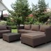 Комплект мебели AFINA плетеной из иск. ротанга YR821A Brown/Beige купить в Балабаново