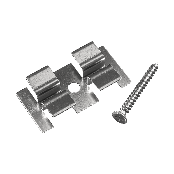 Клипса с саморезом, Grinder шовный монтаж 5 mm купить в Балабаново