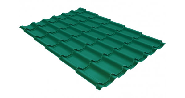 Металлочерепица классик 0,5 Satin RAL 5021 купить в Балабаново