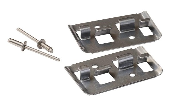 Кляймер Профи с заклёпкой по металлу (нержавейка) купить в Балабаново