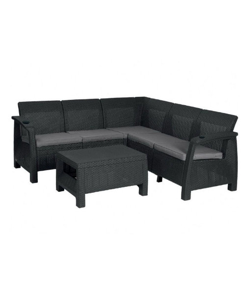 Угловой диван  Yalta Corner Set (столик в комплект не входит) купить в Балабаново