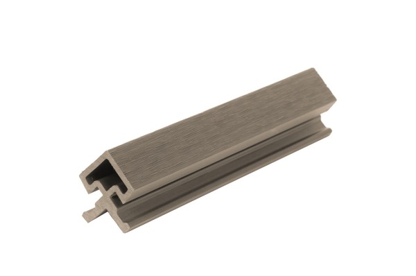 Угол внешний для фасадной панели co-extrusion, snow mix купить в Балабаново