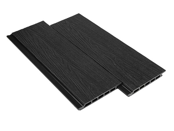 Фасадная панель из ДПК Deckart Vista 3D с текстурой дерева Графит купить в Балабаново