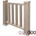 Ограждение из ДПК Outdoor Классик 3D STORM серый микс купить в Балабаново