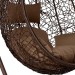Кресло Подвесное из искусственного ротанга AFM-168A-L Brown купить в Балабаново
