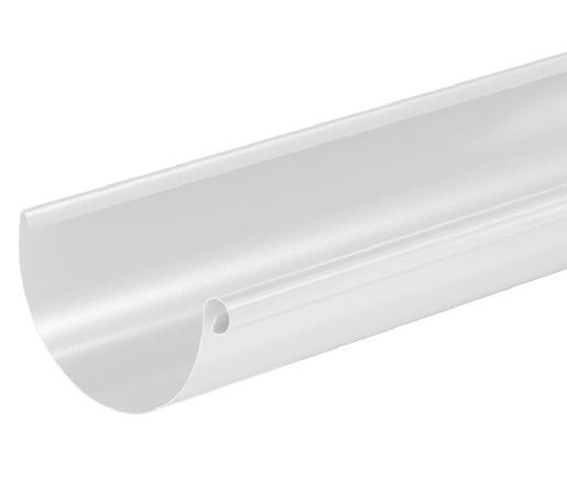 Водосток Aquasistem, система 125x90 - Водосточный желоб 3.00м RR 20 Белый купить в Балабаново