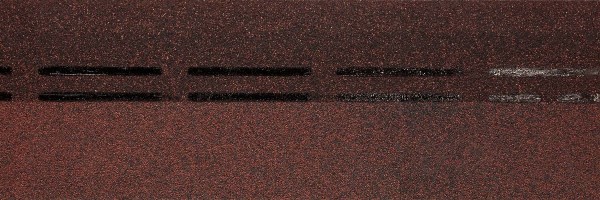 Коньково-карнизная черепица Docke Standard, красный купить в Балабаново