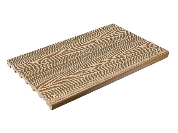 Ступень полнотелая из ДПК Deckart Step 3D Орех купить в Балабаново
