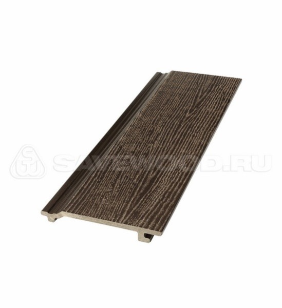 Сайдинг из дпк savewood sw-sorbus радиальный распил темно-коричневый купить в Балабаново