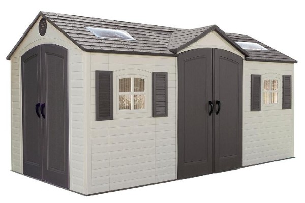 Сарай пластиковый LifeTime 15x8 DD купить в Балабаново