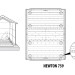 Сарай пластиковый Newton 7.5х9 купить в Балабаново