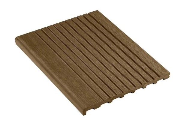 Ступень полнотелая из ДПК Deckart Step Орех купить в Балабаново
