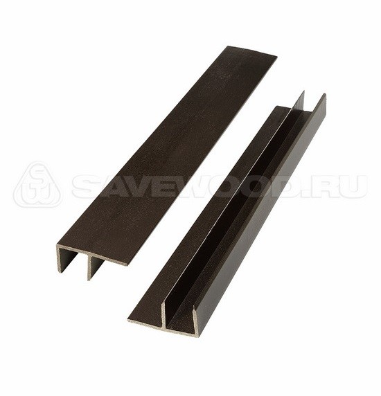 F-профиль ДПК Savewood – Тёмно-коричневый купить в Балабаново