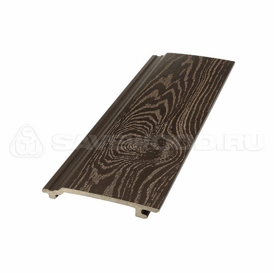 Сайдинг из дпк savewood sw-sorbus тангенциальный распил темно-коричневый купить в Балабаново
