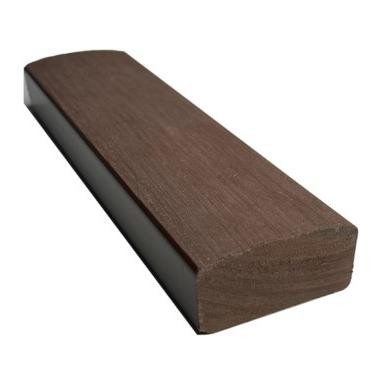 Лавочный брус Ecodecking Некст полнотелый брашированный 70х35 шоколад купить в Балабаново