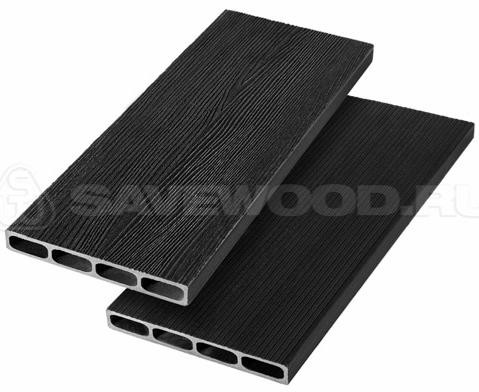 Грядочная доска ДПК 3D Savewood SW Rubus (R) чёрный купить в Балабаново