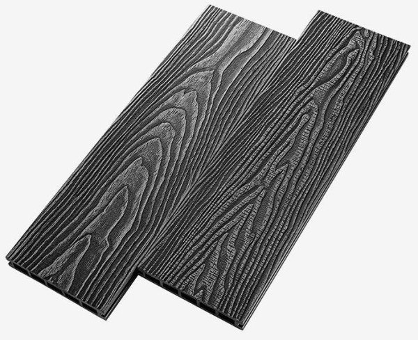 Террасная доска из ДПК RusDecking Unodeck Vintage - Графит купить в Балабаново