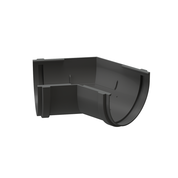 Угол желоба 135˚ Docke Premium Графит купить в Балабаново