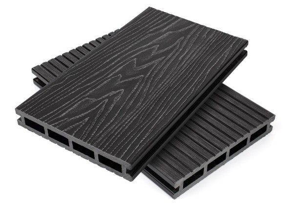Террасная доская ДПК NanoWood Nature 3D пустотелая Графит купить в Балабаново