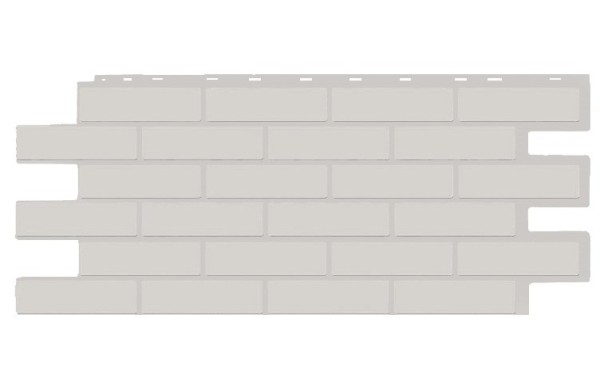 Фасадная панель T-Siding Кирпич Модерн Эко Уайт купить в Балабаново