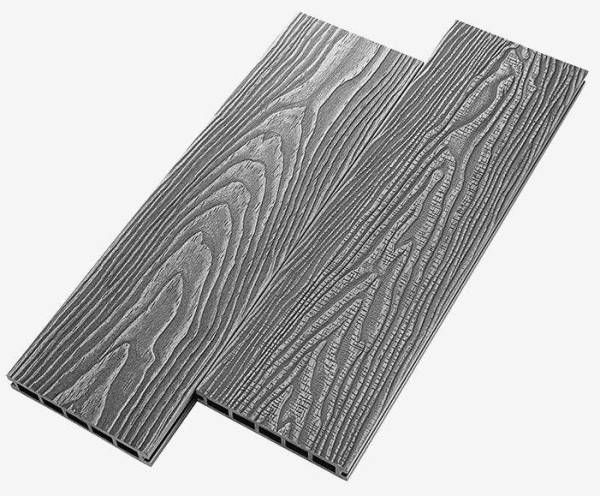 Террасная доска из ДПК RusDecking Unodeck Vintage - Серый купить в Балабаново