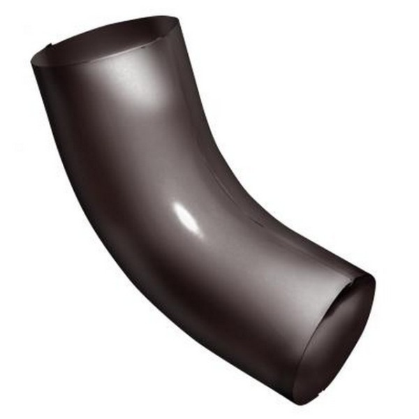 Водосток Grand Line 125x90 – Колено трубы RAL 8017 купить в Балабаново
