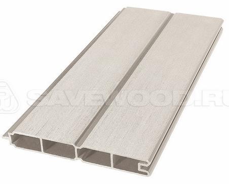 Заборный профиль из ДПК Savewood SW Agger матовый бежевый купить в Балабаново
